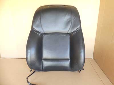 BMW Front Comfort Seat Back Rest Nappa Leather Cover and Pad, Right 52107261398 F10 10-13 528i 535i 550i